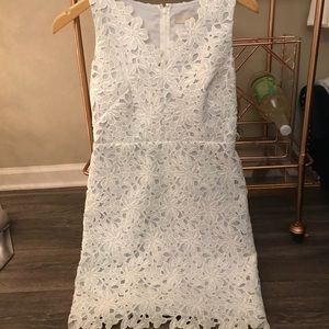 Ann Taylor LOFT- Floral lace dress